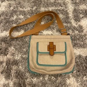 Fossil Canvas Crossbody